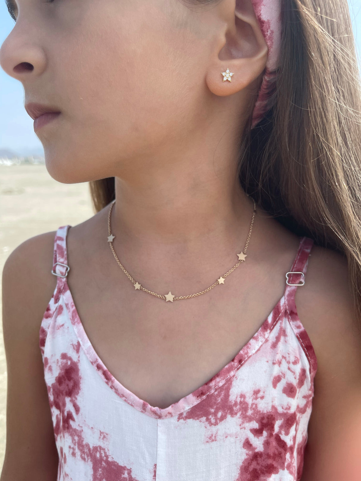 Collar Kids Estrellitas Gold