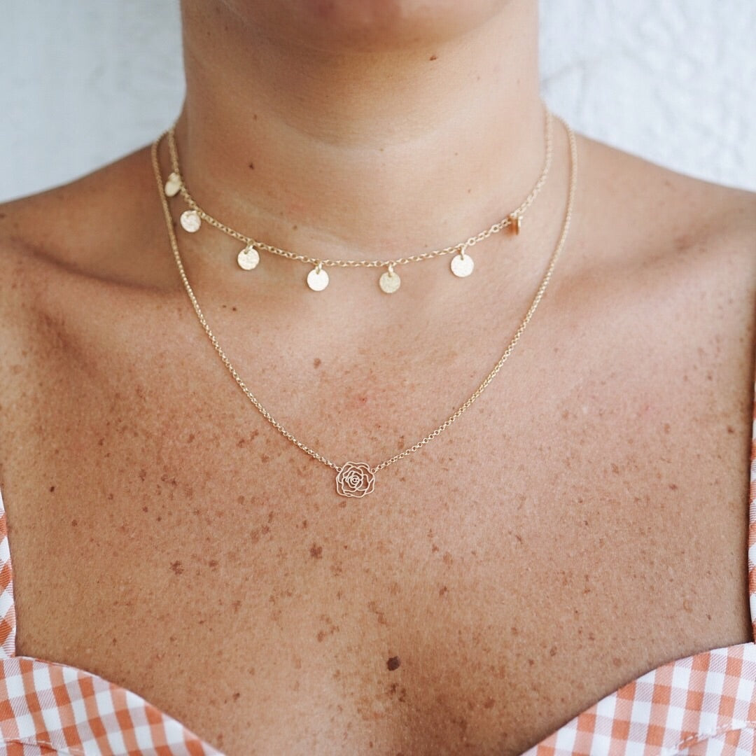 Collar Rosa Gold