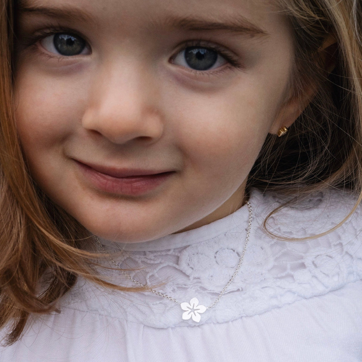 Collar Kids Hawaiana Silver