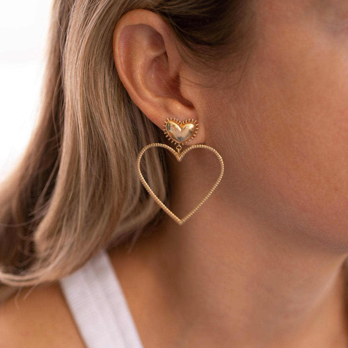 Arete Maxi Vera Gold