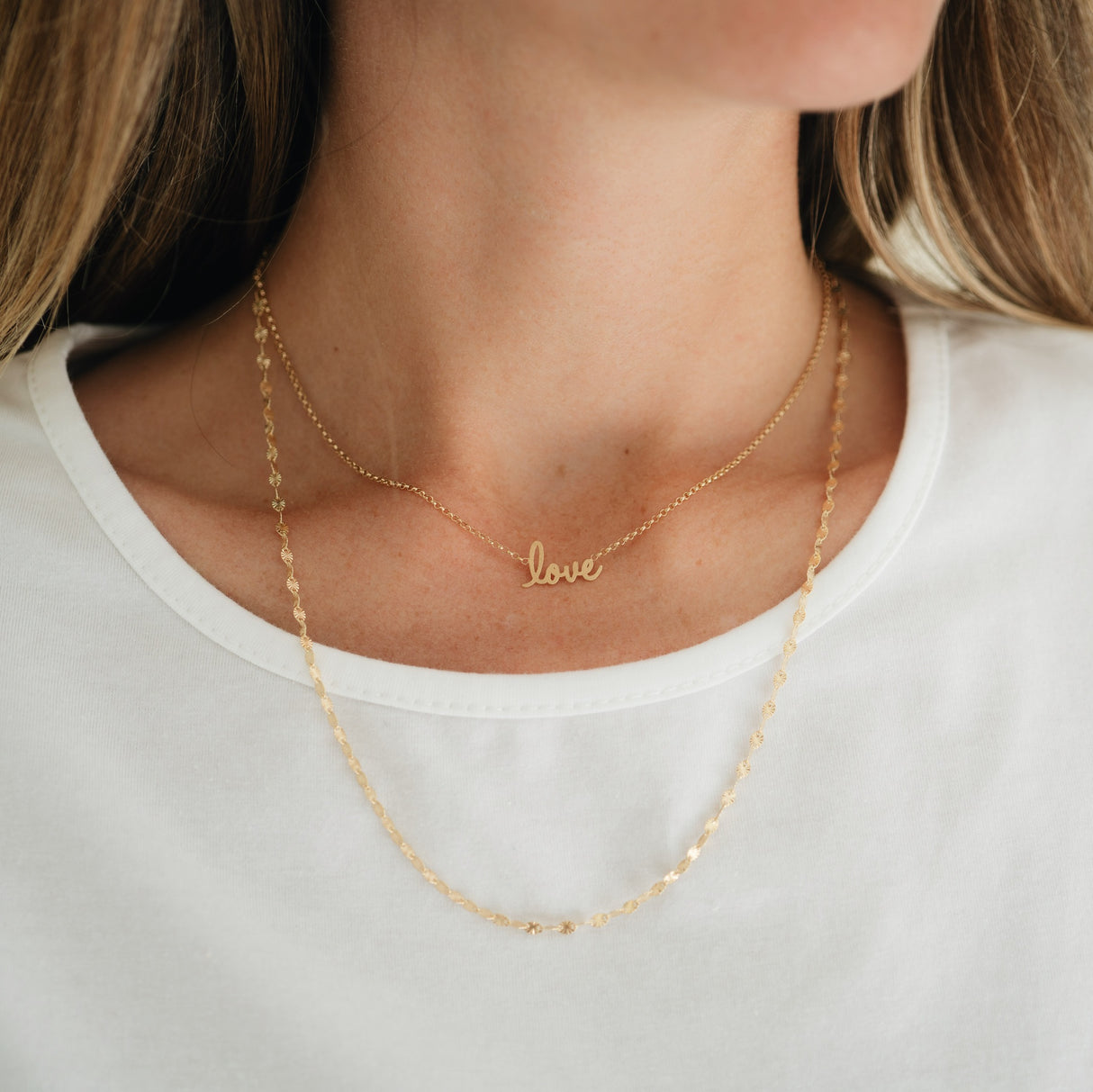 Collar Love Gold
