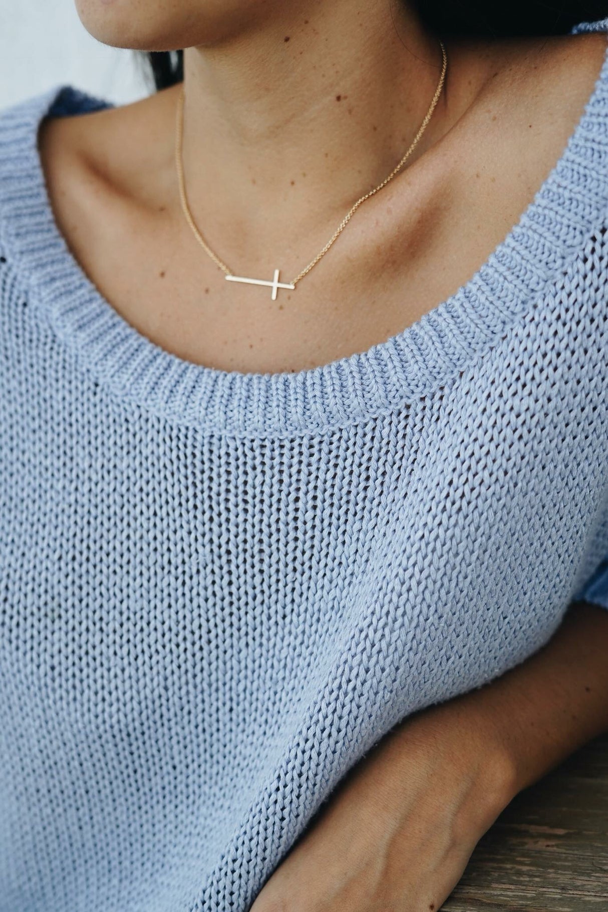 Collar Cruz Gold