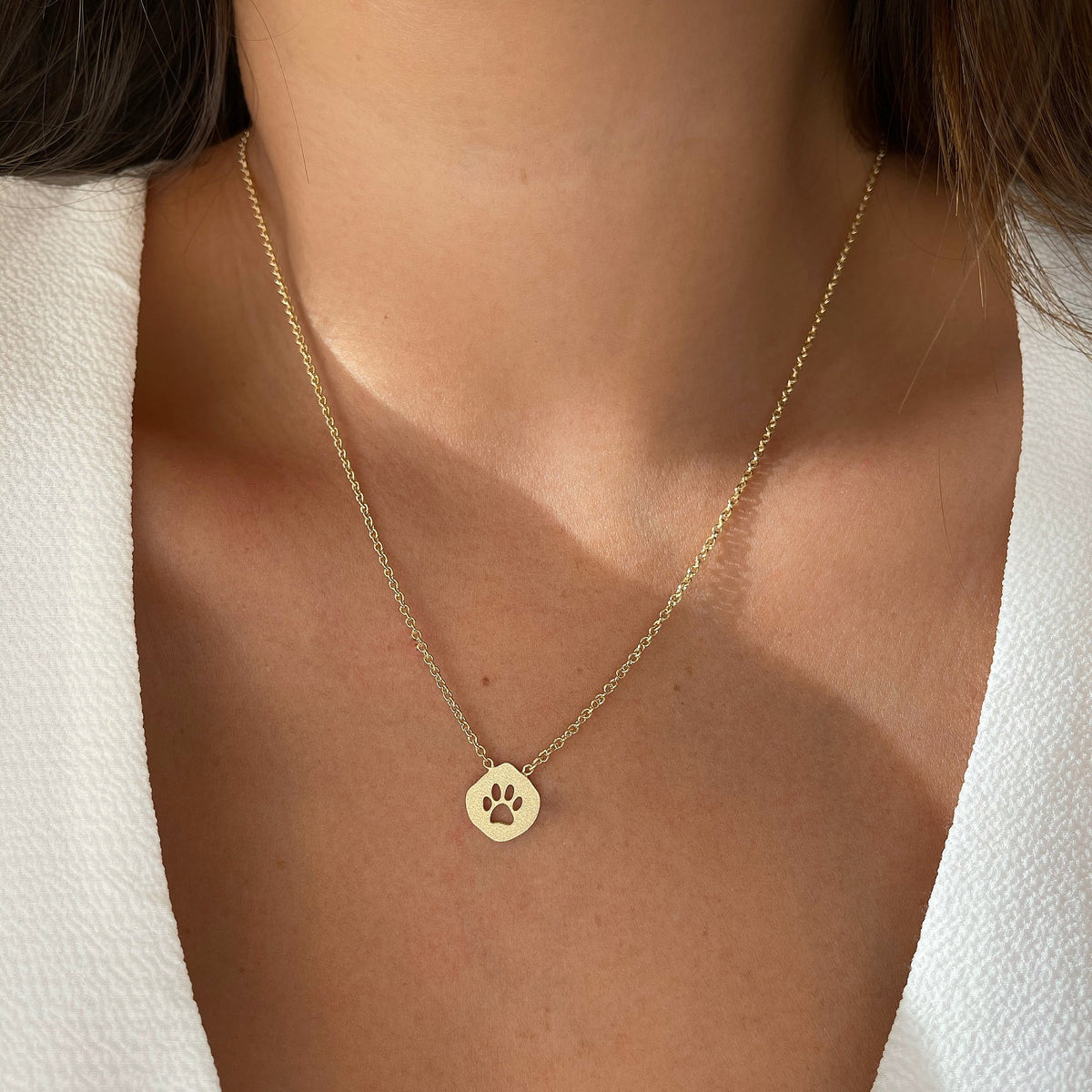 Collar Huella Gold