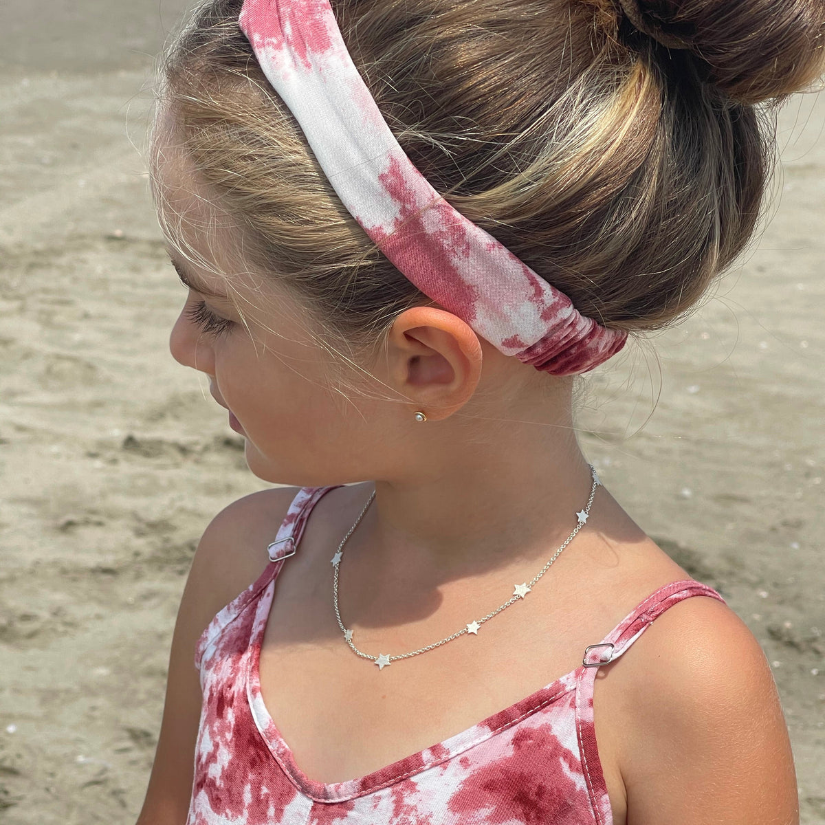 Collar Kids Estrellitas Silver