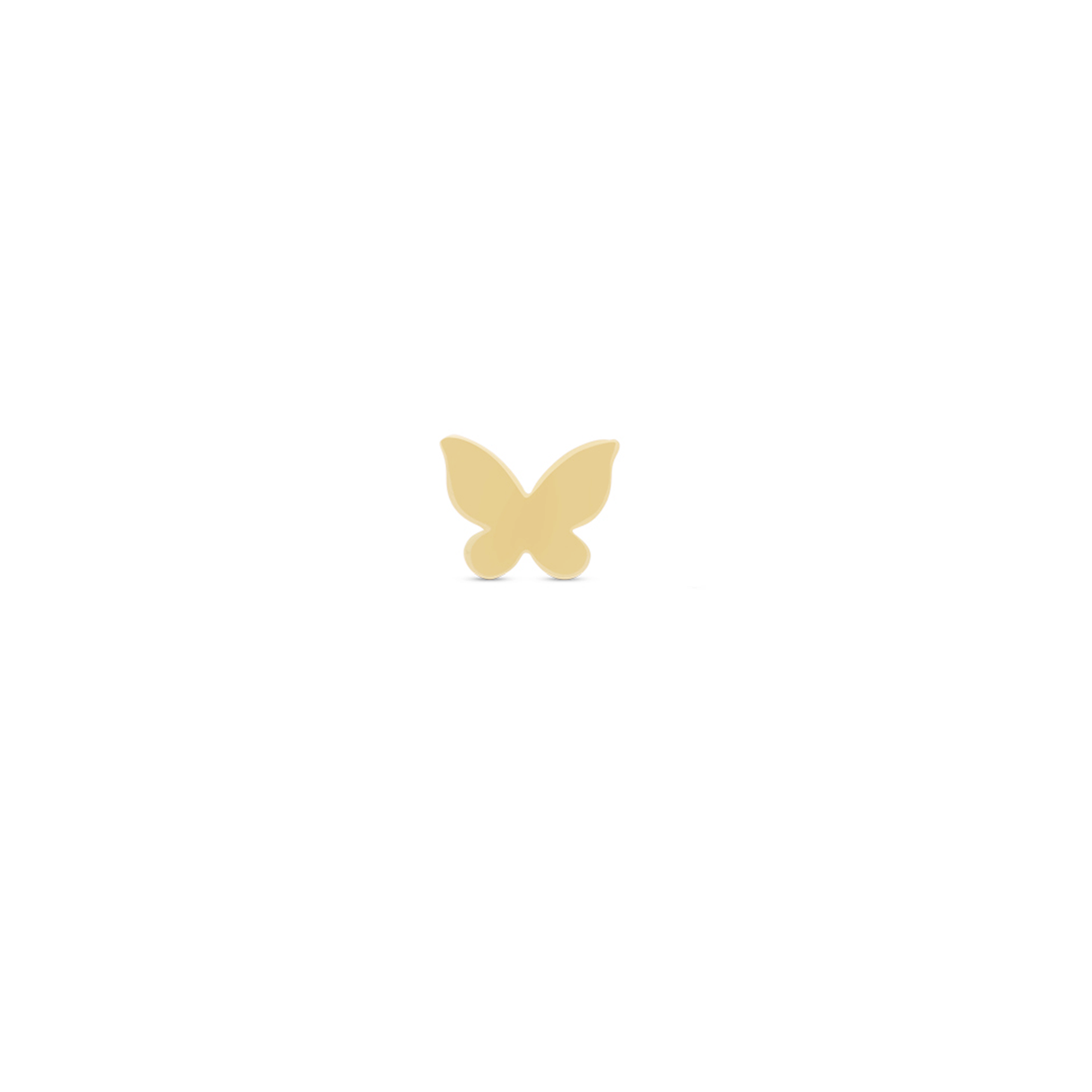 Stud Mariposa 18k