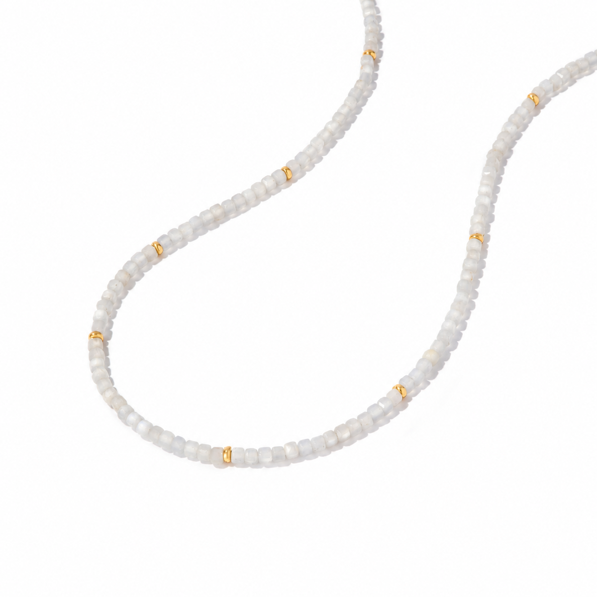 Gargantilla Sabine Moonstone Gold