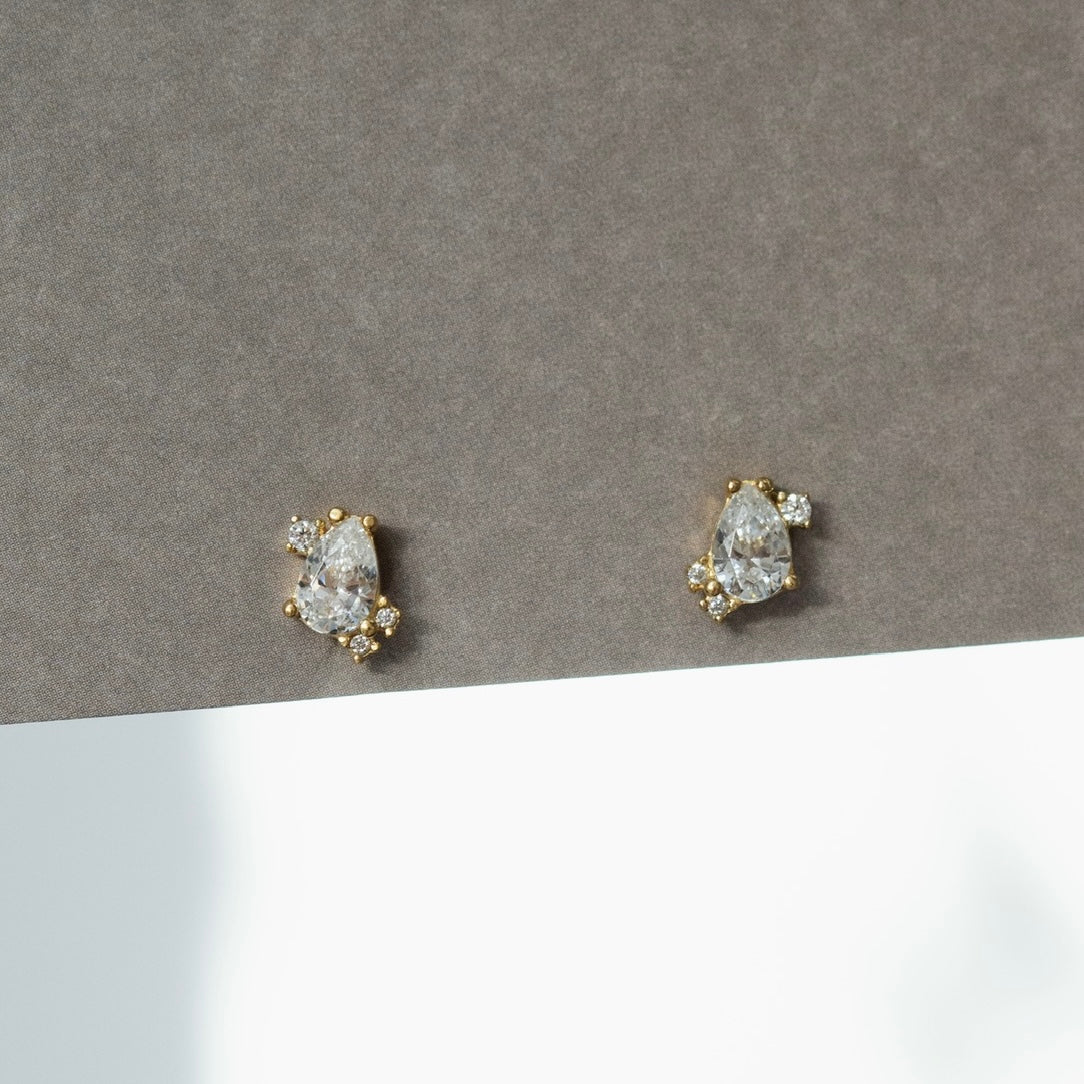 Arete Cz Viviane Gold