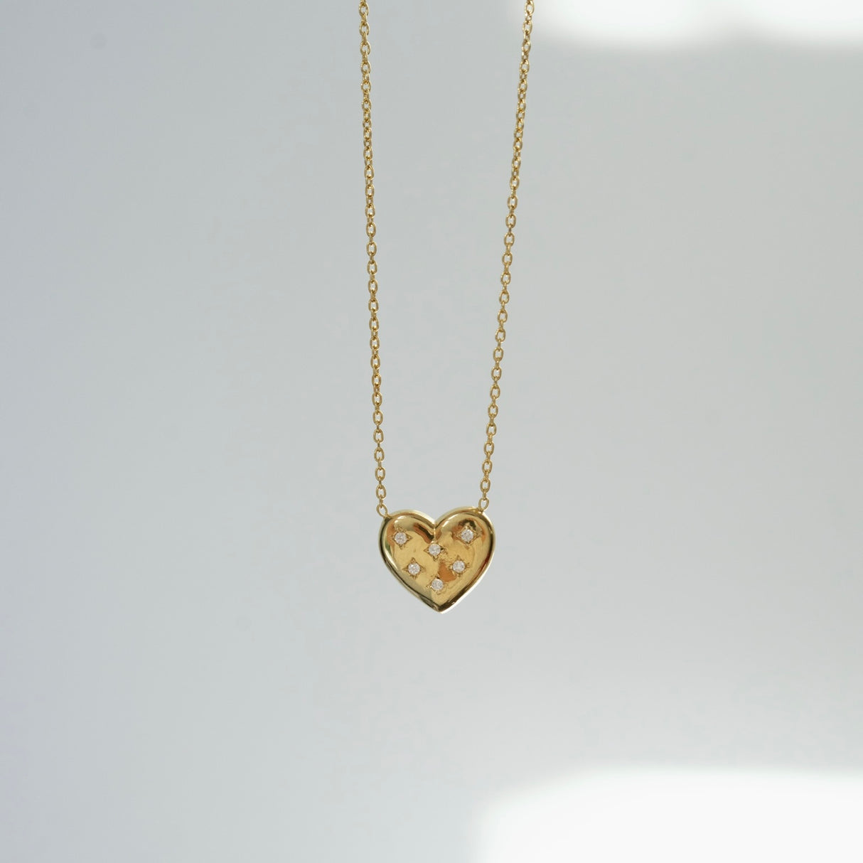Collar Cz Corazon Pop Gold