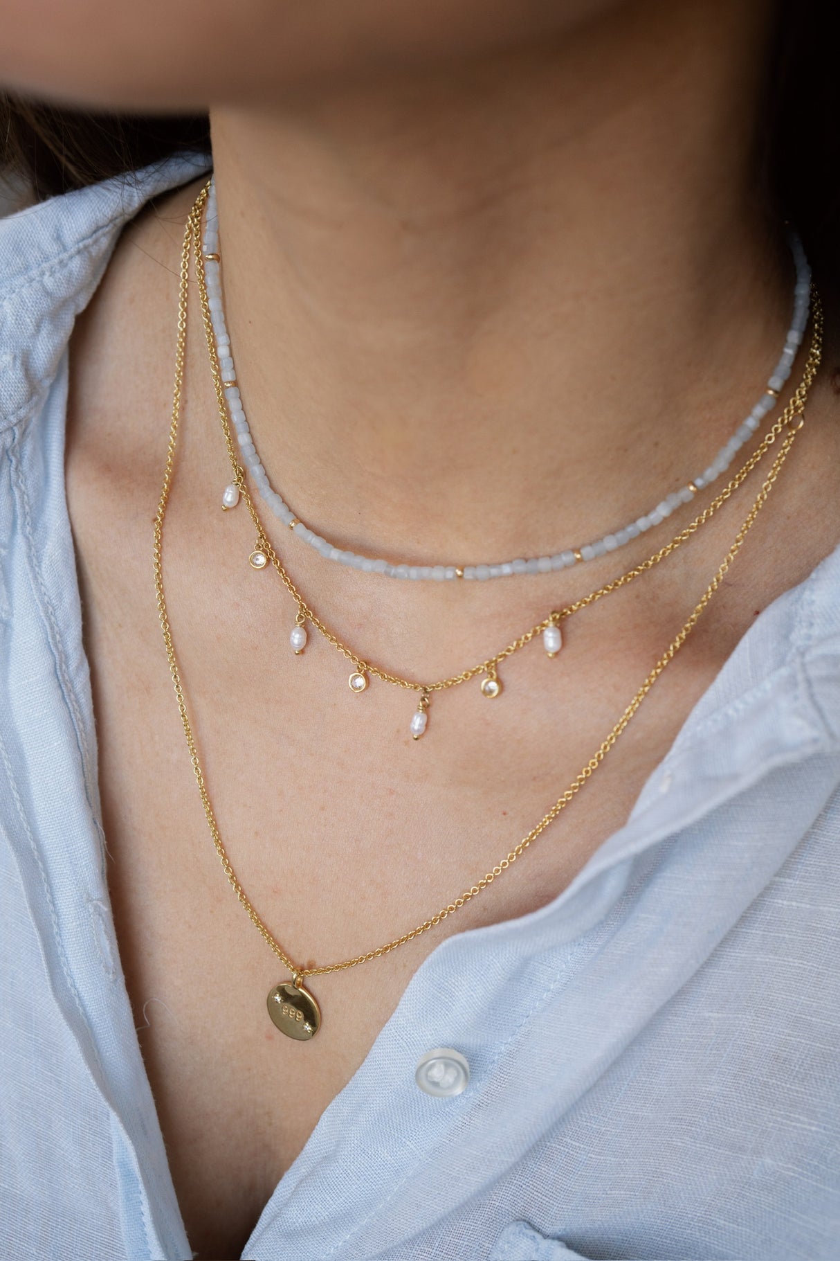 Gargantilla Sabine Angelita Gold