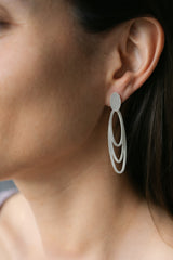 Arete Largo Lyma Silver