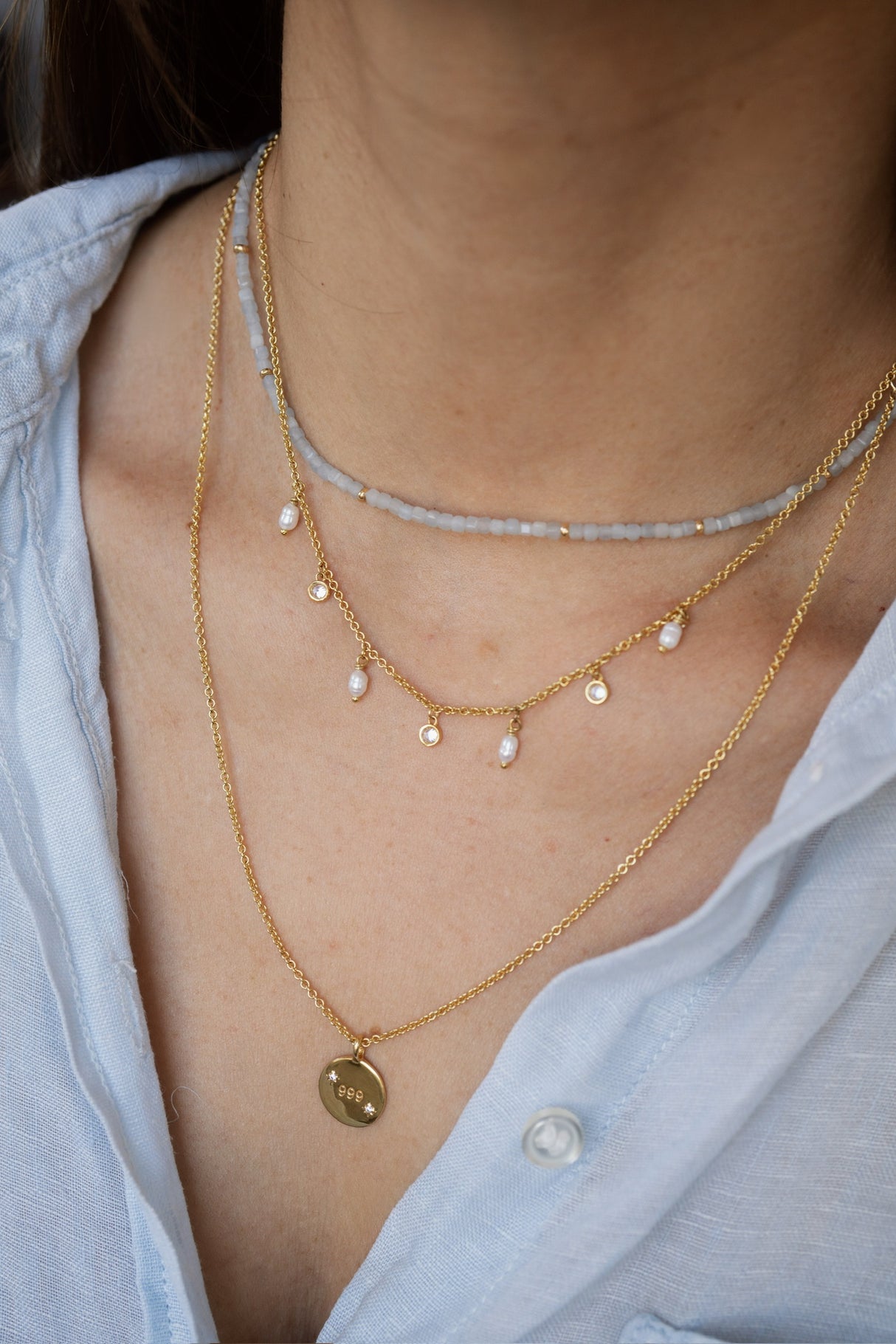 Collar Angelique 999 Gold