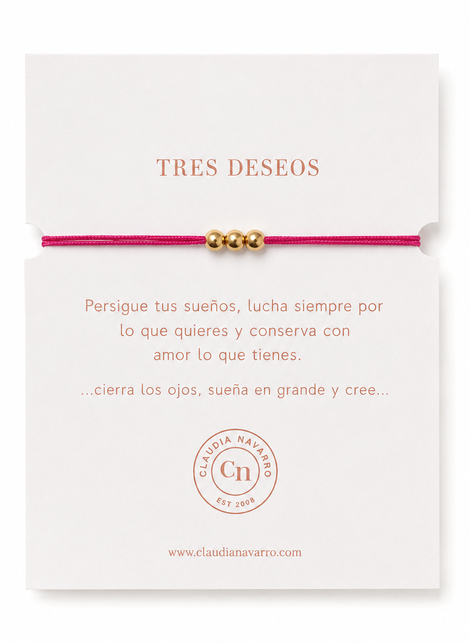Pulsera Hilo Bolis - Gold