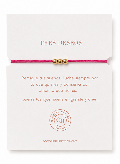 Pulsera Hilo Bolis - Gold