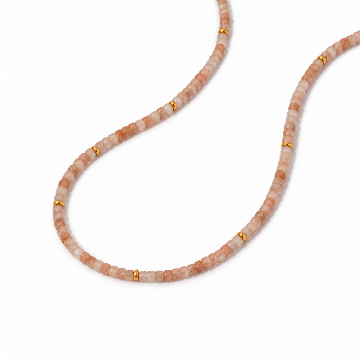 Gargantilla Sabine Heliolita Gold