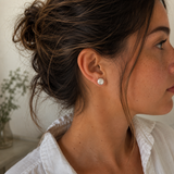 Arete Cz Esfera Pop Silver