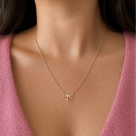 Collar Libélula Gold