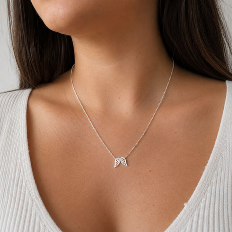 Collar Alitas Silver