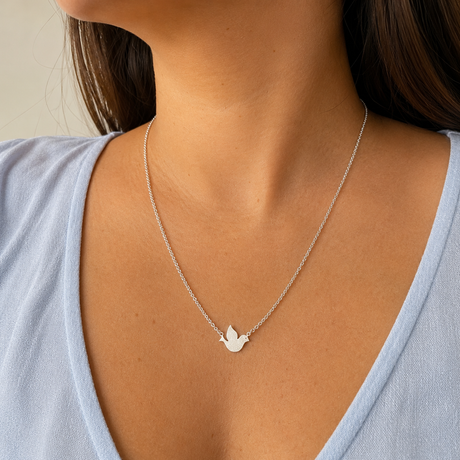 Collar Paloma Silver