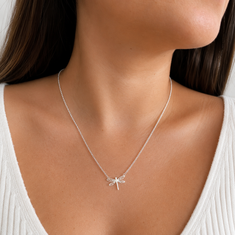 Collar Libélula Silver
