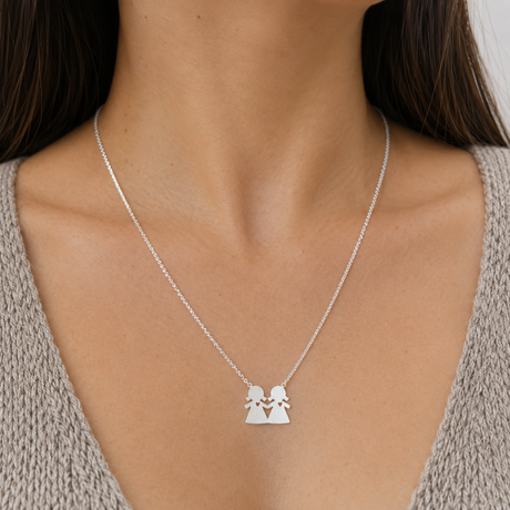 Collar Niña-Niña Silver