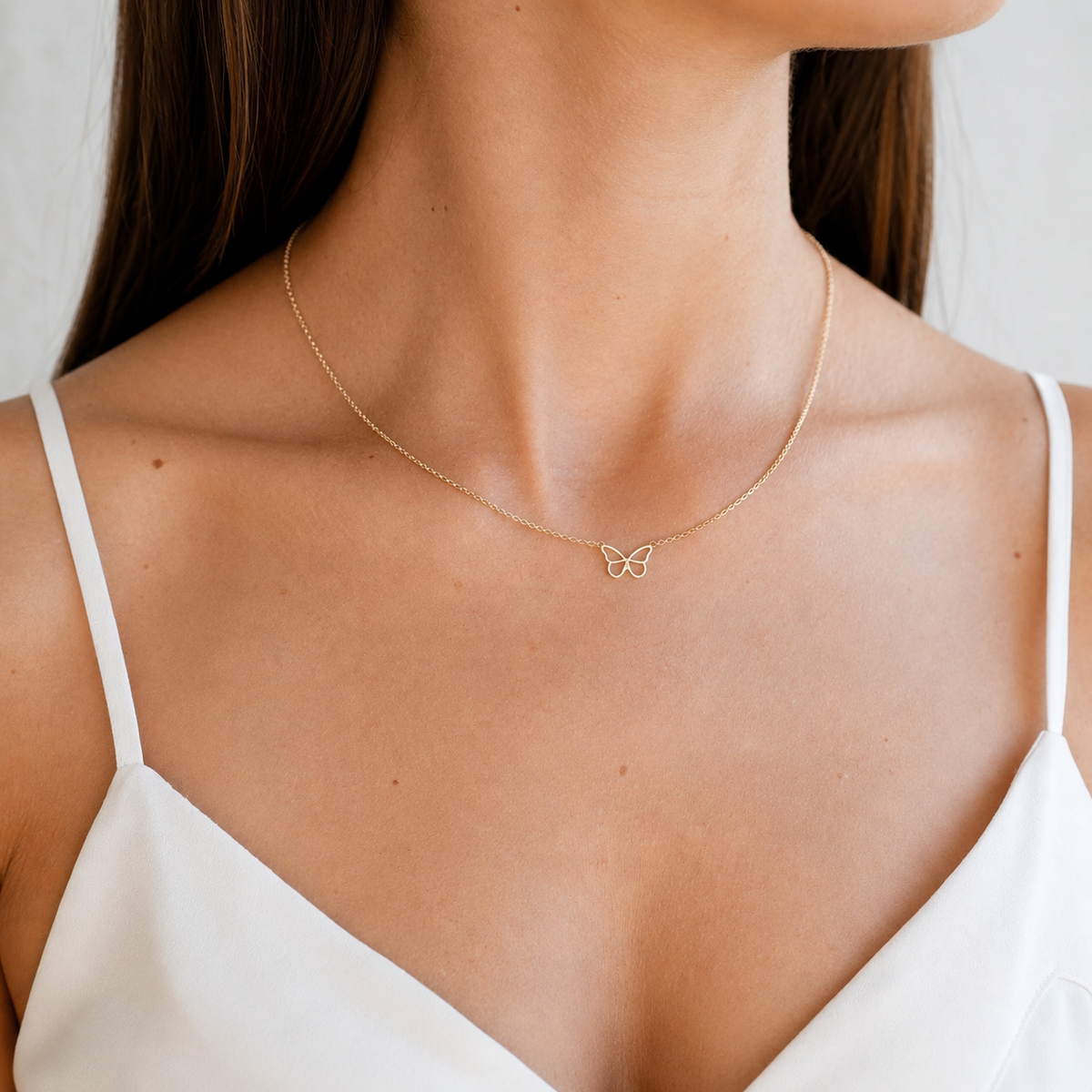 Collar Kids Mariposa2  Gold