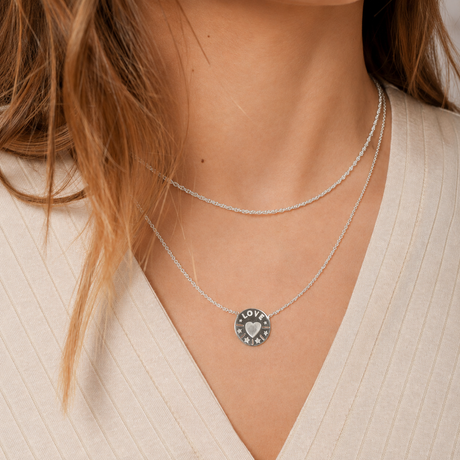 Collar Love Talisman Silver