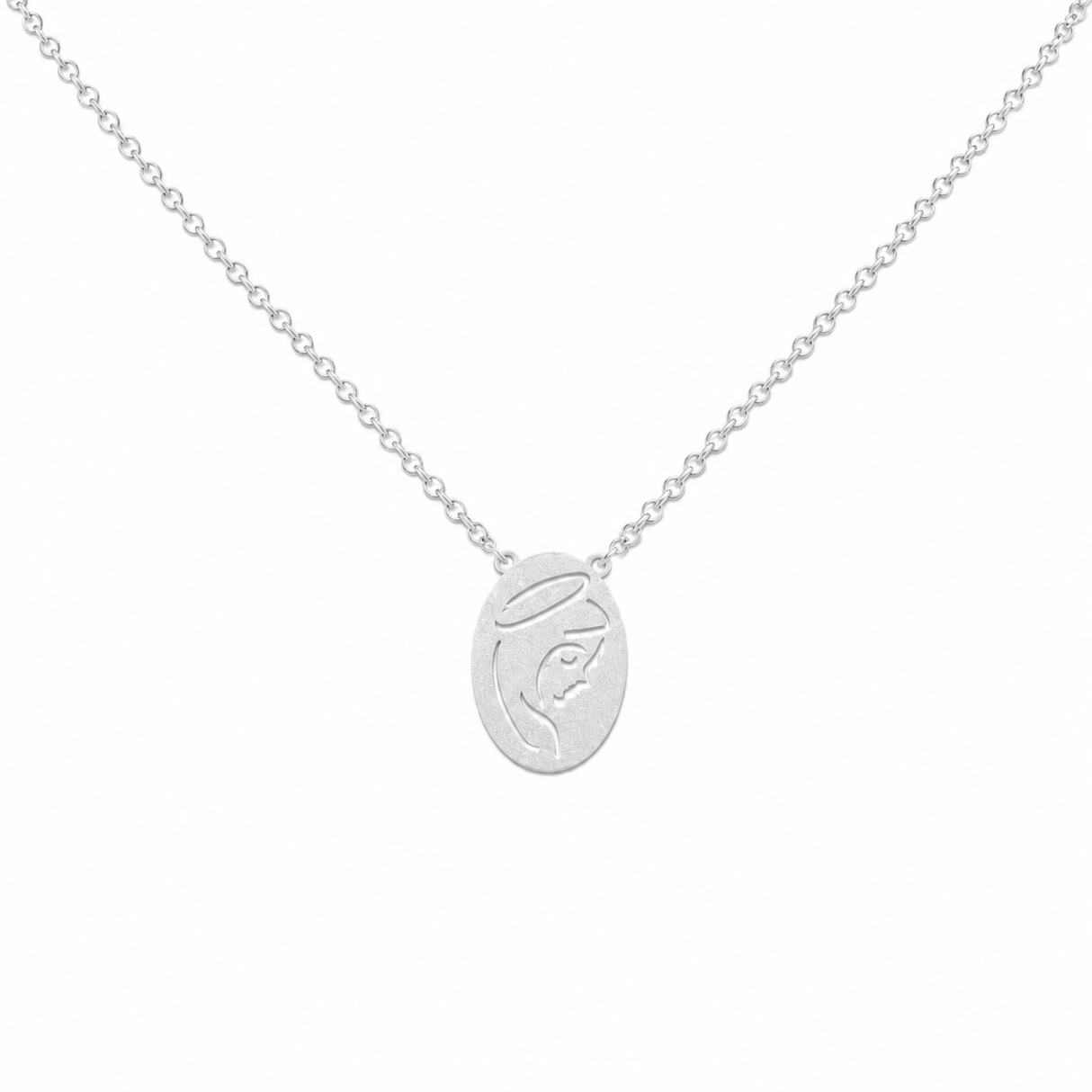 Collar Virgen Silver