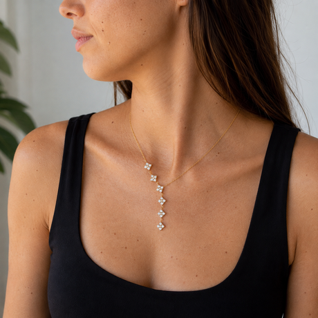 Collar Cz Luxus Gold