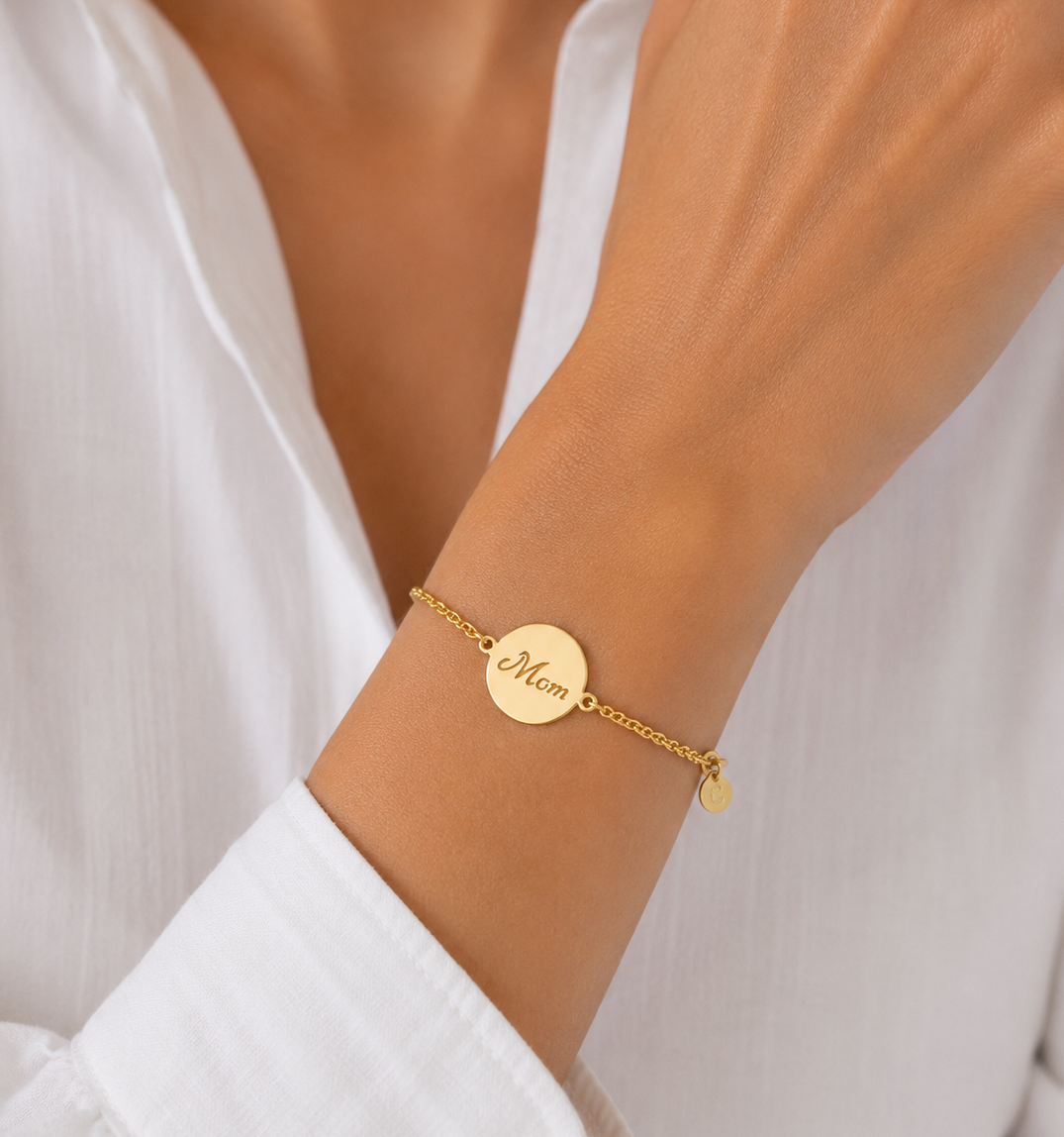 Pulsera Mom Gold
