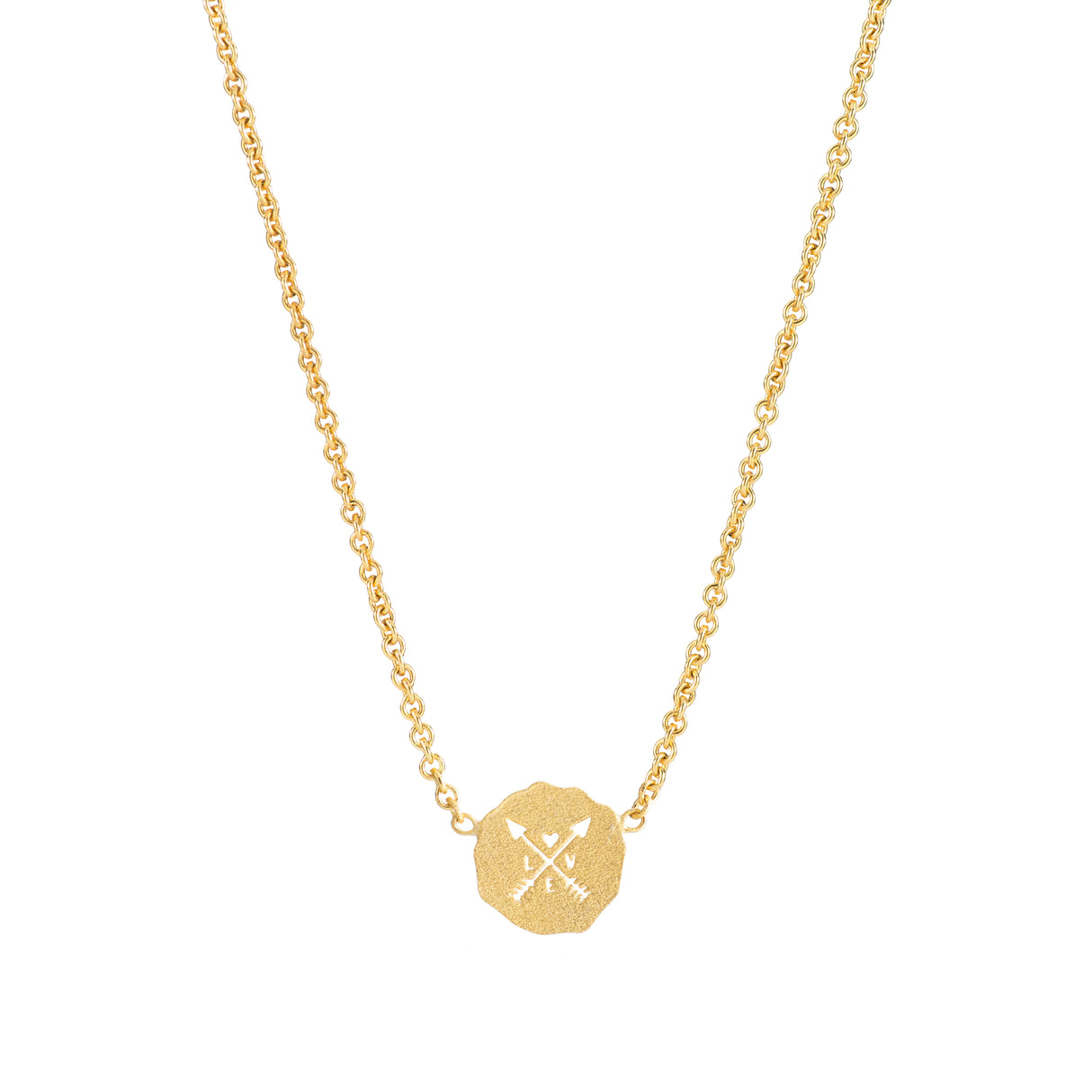 Collar Love Calado Gold