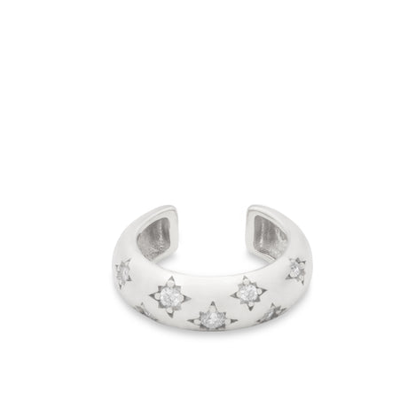 Cuff CZ Noor Silver