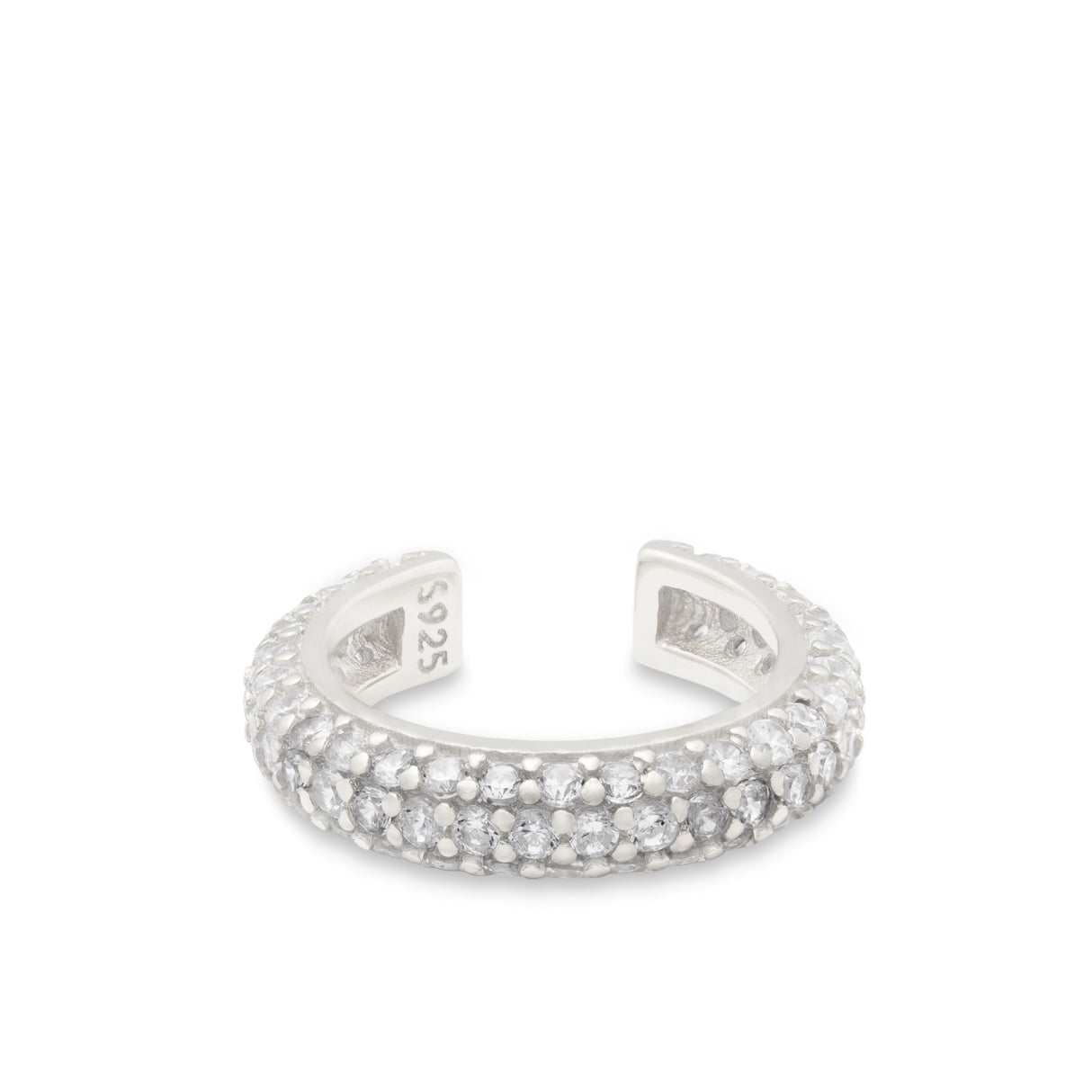 Cuff CZ Elan Silver