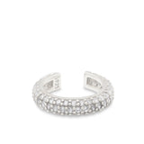Cuff CZ Elan Silver