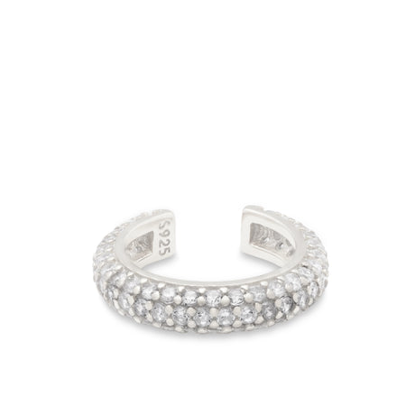 Cuff CZ Elan Silver