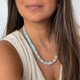 Collar MNR Mist - Amazonita Cuarzo