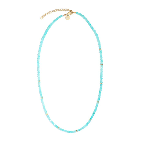 Gargantilla Sabine Amazonita Gold