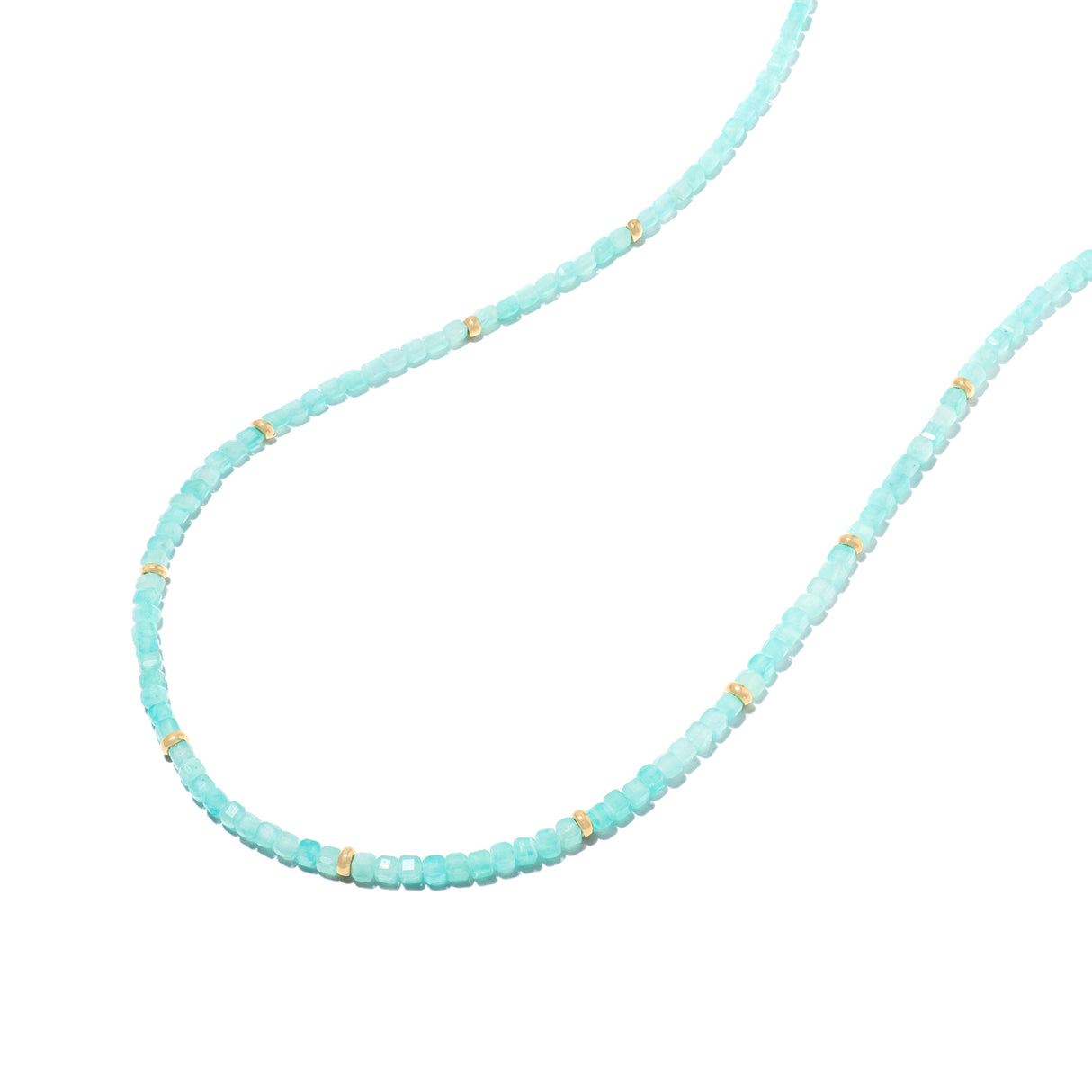 Gargantilla Sabine Amazonita Gold
