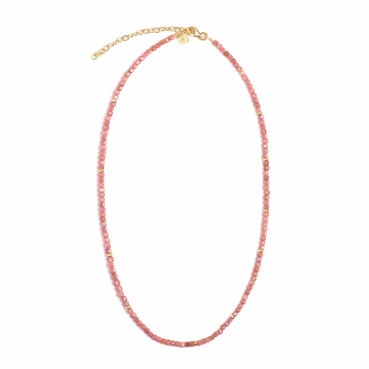 Gargantilla Sabine Rodocrosita Gold