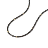 Gargantilla Sabine Obsidiana Gold