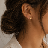 Arete Huella Gold