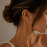 Arete Cz Esfera Pop Gold