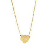 Collar Cz Corazon Pop Gold