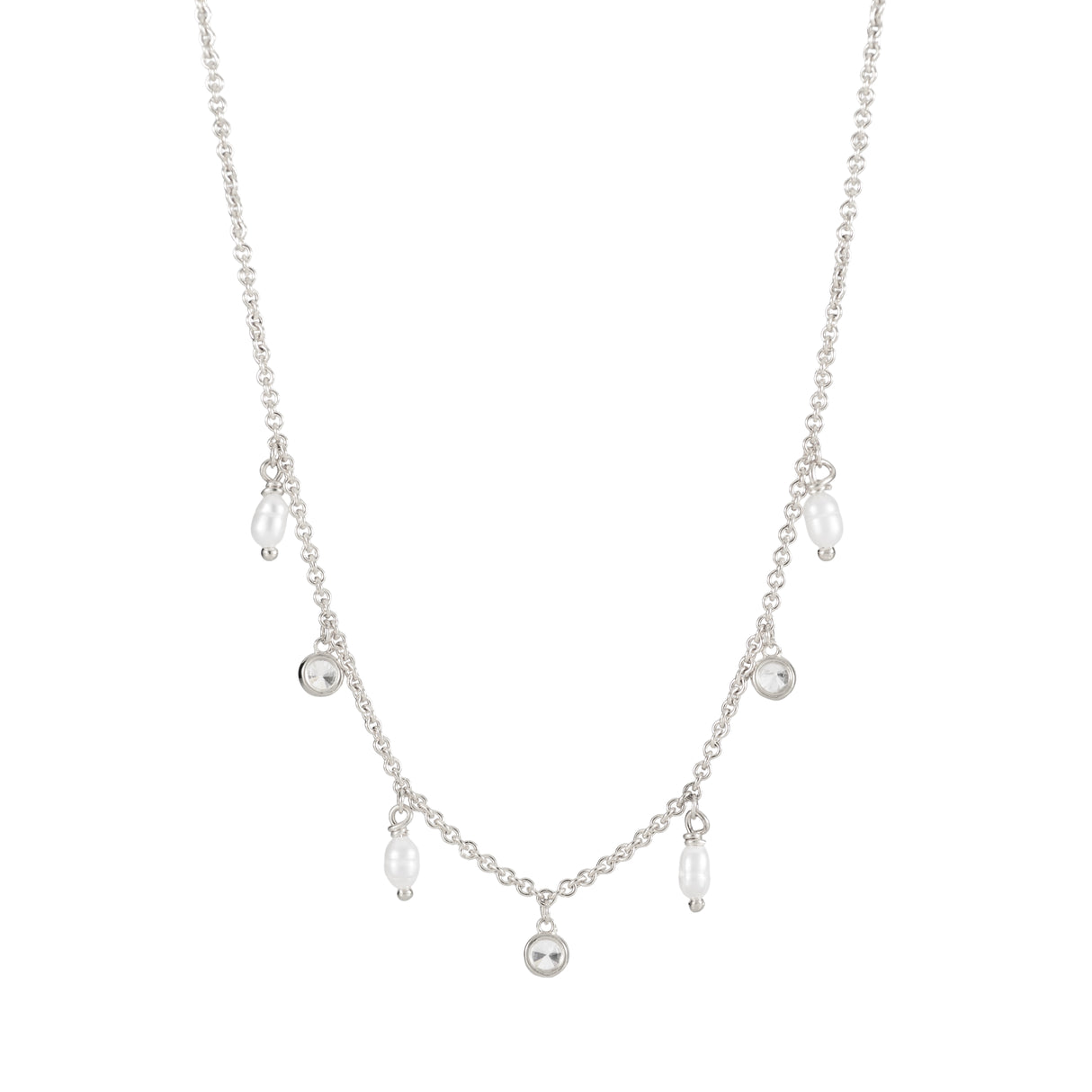 Collar Orli Pearl Silver