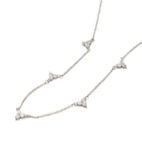 Collar Cz Celine Silver