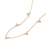 Collar Cz Celine Gold