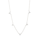 Collar Cz Celine Silver