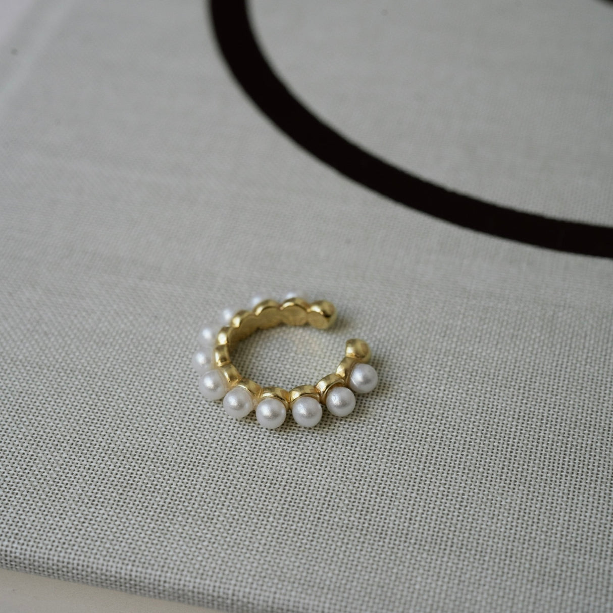 Cuff Orli Pearl Gold