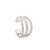 Cuff CZ Glim Silver