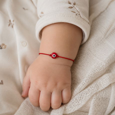 Pulsera Hilo Ojito Baby - Rojo