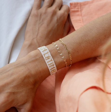 PULSERA LOOM BORN LATINA GOLD